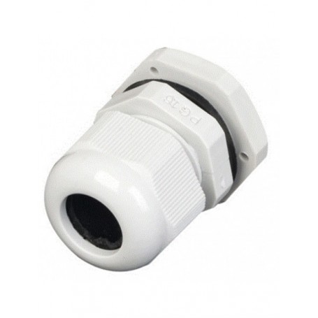 Pressacavo con controdado e guarnizione Passo PG7 per Cavi Diametro 6-7 mm FAEG FG17107, IP68, Grigio, GWT 850°C: Coppolav.it