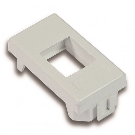 Adattatore con attacco keystone per Bticino Matix FAEG FG12414, Bianco