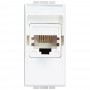 Presa LAN RJ45 Bticino Living Light N4261AT5, Categoria 5, 1 Modulo, Bianco, 110 UTP, MADE IN ITALY