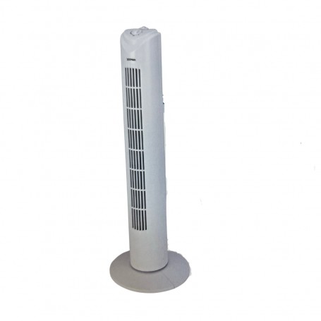 Ventilatore a torre con timer 2 ore Zephir PH81, 3 Velocità, 80 centimetri di altezza, Oscillazione laterale, 45W